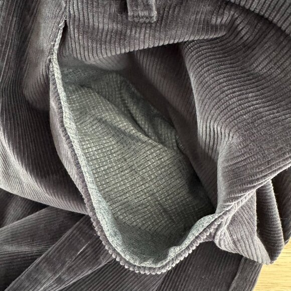 Greyson Corduroy Pants Mens Size 36 X 32 Charcoal Cotton Blend Stretch PT-2453 - Picture 7 of 10